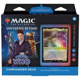 Blackfire Magic: The Gathering Universes Beyond: Doctor Who Blast from the Past Commander Deck