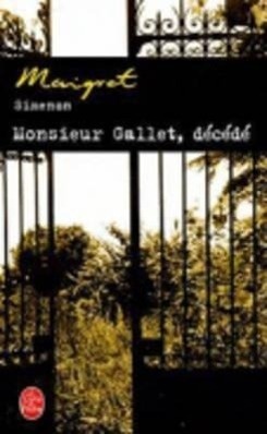 Monsieur Gallet  Decede - Georges Simenon  Taschenbuch