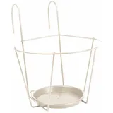 Jardifer Haken-Topfhalter 25 cm weiß