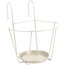 Jardifer Haken-Topfhalter 25 cm weiß