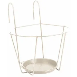 Jardifer Haken-Topfhalter 25 cm weiß