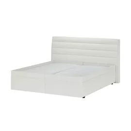 Möbel Kraft Boxspringbett 182 x 116 cm Weiß