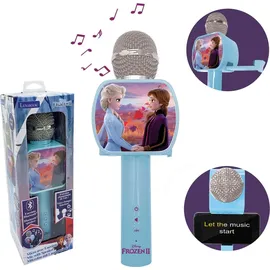 Lexibook Frozen Kabelloses Karaoke-Mikrofon mit BT-Lautsprecher