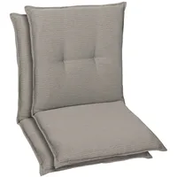 GO-DE Sitzauflage GO-DE, grau (grau, taupe), B:50cm H:7cm T:100cm,