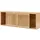 [en.casa] Wandregal Ypäjä 93 x 20 x 33 cm Bambus/beige