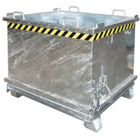 Bauer Südlohn Klappbodenbehälter SB 500, feuerverzinkt