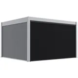 Paragon Seitenteil für Pergola Grand Tuscan 14 4,03 x 2,37 m Grau
