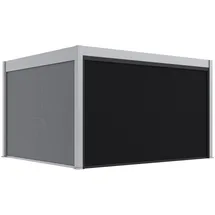 Paragon Seitenteil für Pergola Grand Tuscan 14 4,03 x 2,37 m Grau