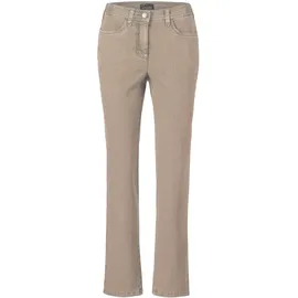 GOLDNER Denimhose beige 24