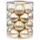 MAGIC by Inge Magic Weihnachtskugeln Glas 6cm, 20 STK. Christbaumkugeln, Farbe: Perle - Champagner Opal matt