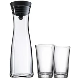WMF Basic Serviergefässe, Schwarz, Transparent