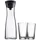 WMF Basic Serviergefässe, Schwarz, Transparent