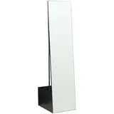 [en.casa] Garderobenspiegel Saden 165 x 40 x 51 cm Schwarz