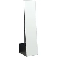[en.casa] Garderobenspiegel Saden 165 x 40 x 51 cm Schwarz