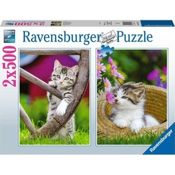 Ravensburger Ravensburger Puzzle Katzen 2 x 500 Teile