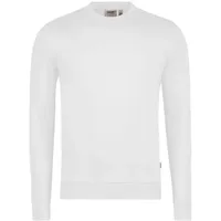Hakro Sweatshirt MIKRALINAR® ECO weiß,