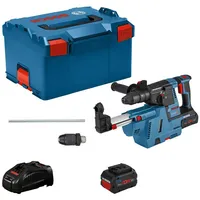 Bosch GBH 18V-26 F Professional inkl. 2 x 5,5 Ah + Staubabsaugsystem + L-Boxx 061191000G