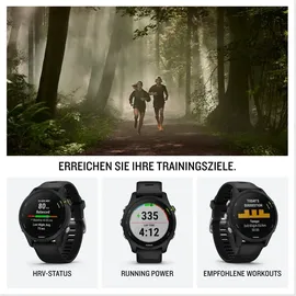 Garmin Forerunner 255 Music 46 mm schwarz
