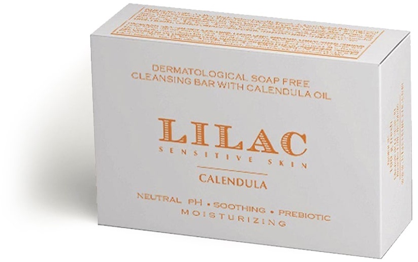 Lilac - Sensitive Skin Calendula Cleansing Bar (1 pc)