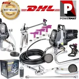 Powermat Farbsprühgerät Hochdruck Farbsprühsystem 1200 W