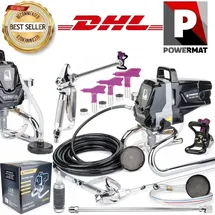 Powermat Farbsprühgerät Hochdruck Farbsprühsystem 1200 W