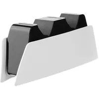 FIXED Dual Charger Stand Controller Schwarz-Weiß PlayStation 5