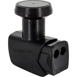 Premium X PremiumX SAT Anlage 45cm Anthrazit Satellitenantenne Twin LNB Wandhalter 45cm