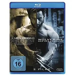 X-Men Origins - Wolverine: Wie alles begann + The Wolverine: Weg des Kriegers [Blu-ray] (Neu differenzbesteuert)