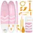 huiike Stand Up Paddling Board 305 x 84 x 15 cm Rosa