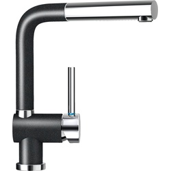 Spültischarmatur SCHOCK "Piega", schwarz, B:22cm H:28,5cm Ø:5cm, Armaturen