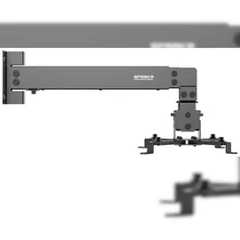 SpeaKa Professional SP-PWM-100 Beamer-Wandhalterung Drehbar Wandabstand (max.): 600 mm Schwarz