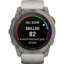 Garmin fenix 7X Pro Sapphire Solar nebelgrau/titanium