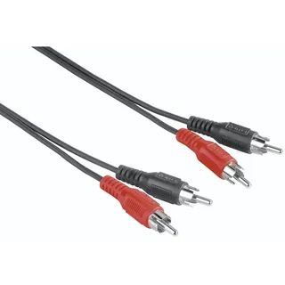 Hama Audiokabel 2x Cinch-Stecker - 2x Cinch-Stecker 2,5m (00205086)