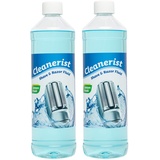 Cleanerist Scherkopfreiniger geeignet für die Rasierer von Braun Clean & Renew mit Reinigungskartuschen, 2 x 1 Liter