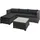 Mendler HWC-F57 Loungeset grau