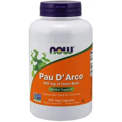 Now Foods Pau D' Arco 500 mg Kapsel (250 veg.Kapseln)