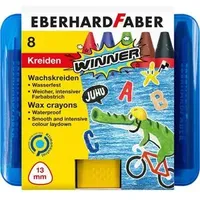 Eberhard Faber Wachsmalkreide Winner 8 St. mehrfarbig