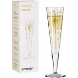 Ritzenhoff & Breker RITZENHOFF Champagnerglas Goldnacht 5 Inhalt 205 ml