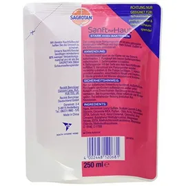 Sagrotan Samt-Schaum Seife Nachfüller Kirschblüte & Rose 250 ml