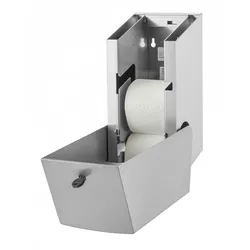 Wings 2-Rollenspender kernlose Rollen Edelstahl - Artikel 4310