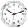 Dugena Wanduhr 30,5 cm 5520 silber