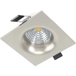 Eglo LED Einbauleuchte SALICETO nickel matt 6W 2700K Warmweiß