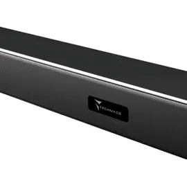Techmade Kabellose TV-Soundbar mit LED – 2-in-1 Integrierter Subwoofer Schwarz Unisize Techmade - Schwarz