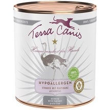 Terra Canis x 800 g Terra Canis Hypoallergen Strauß mit Pastinake Nassfutter Hund