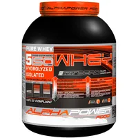 ALPHAPOWER FOOD CFM Whey Isolate Protein Pulver I Eiweißpulver, Eiweiss Shake 2kg Vanille I IsoWhey, Molkenproteinisolat