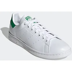 Sneaker ADIDAS ORIGINALS "STAN SMITH", Gr. 39, weiß (cloud weiß, cloud weiß, grün), Synthetik, sportlich, Schuhe Skaterschuh Sneaker low
