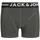JACK & JONES Boy Boxershorts Boys Logo 3-Pack 176Dark Grey Melange | 176