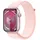 Apple Watch Series 9 GPS 45 mm Aluminiumgehäuse rosé, Sport Loop hellrosa One Size