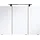 Saphir 100 cm weiß