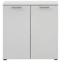 Proregal Aktenschrank, Grau, Holz, 80x84x41 cm, Arbeitszimmer, Aktenschränke